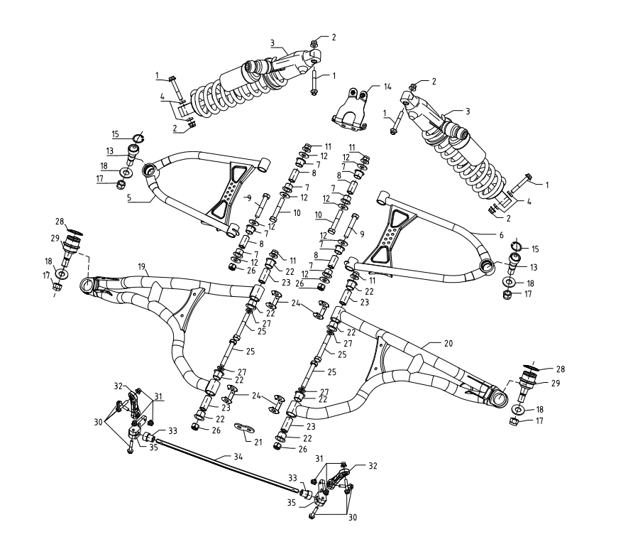 1-3. Suspension - Front