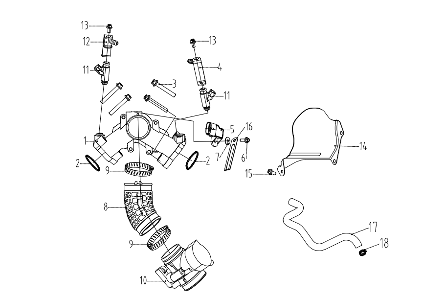 DIAGRAM 2025 AODES INTAKE MANFOLD&THROTTLE E09