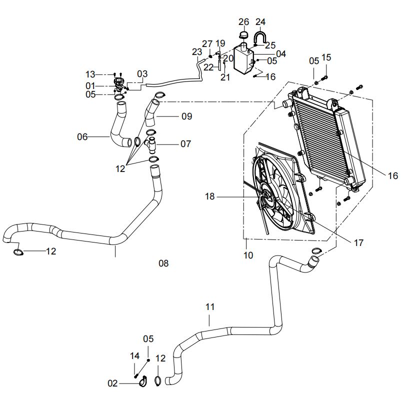 DIAGRAM 2025 AODES COOLING SYSTEM F15