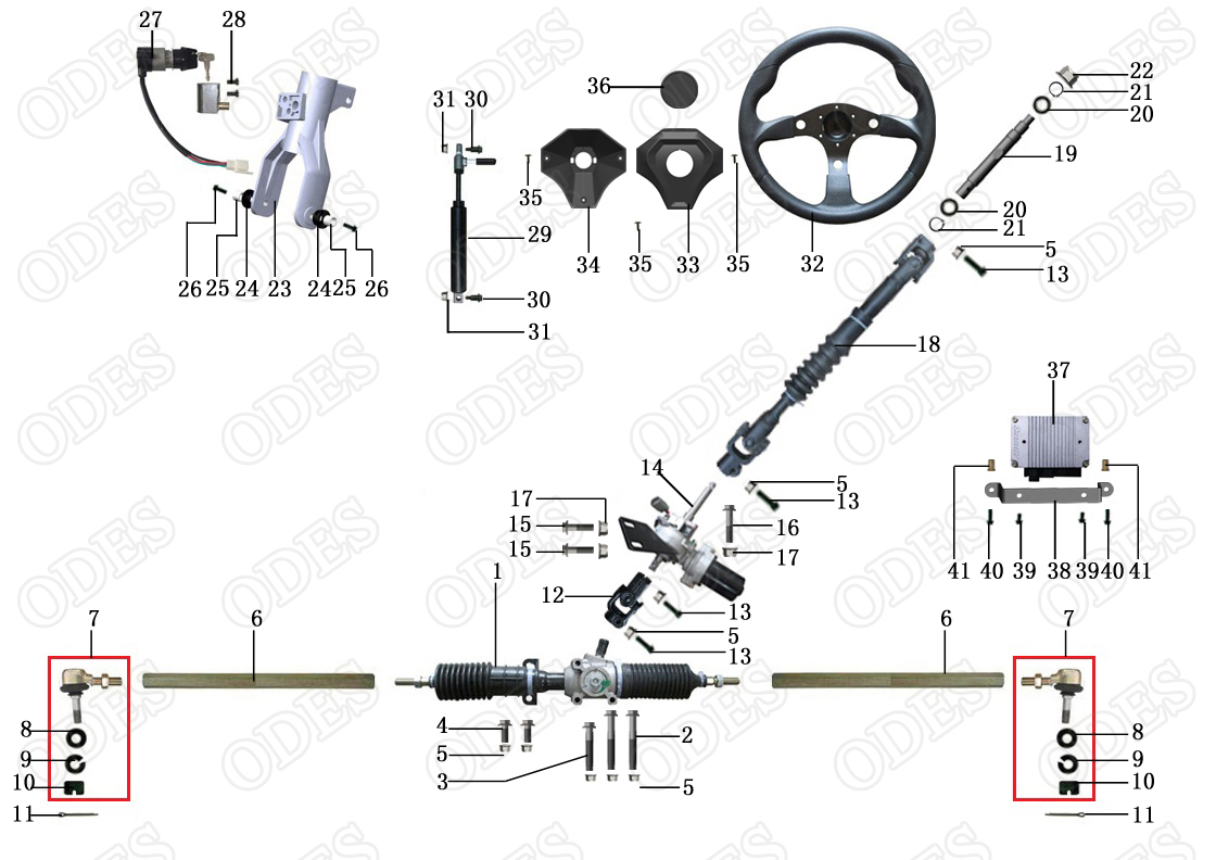 F08. Steering system