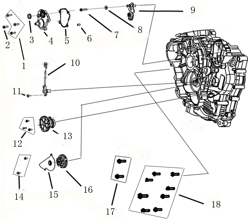 DIAGRAM 2025 AODES LEFT CRANKCASE A  E09