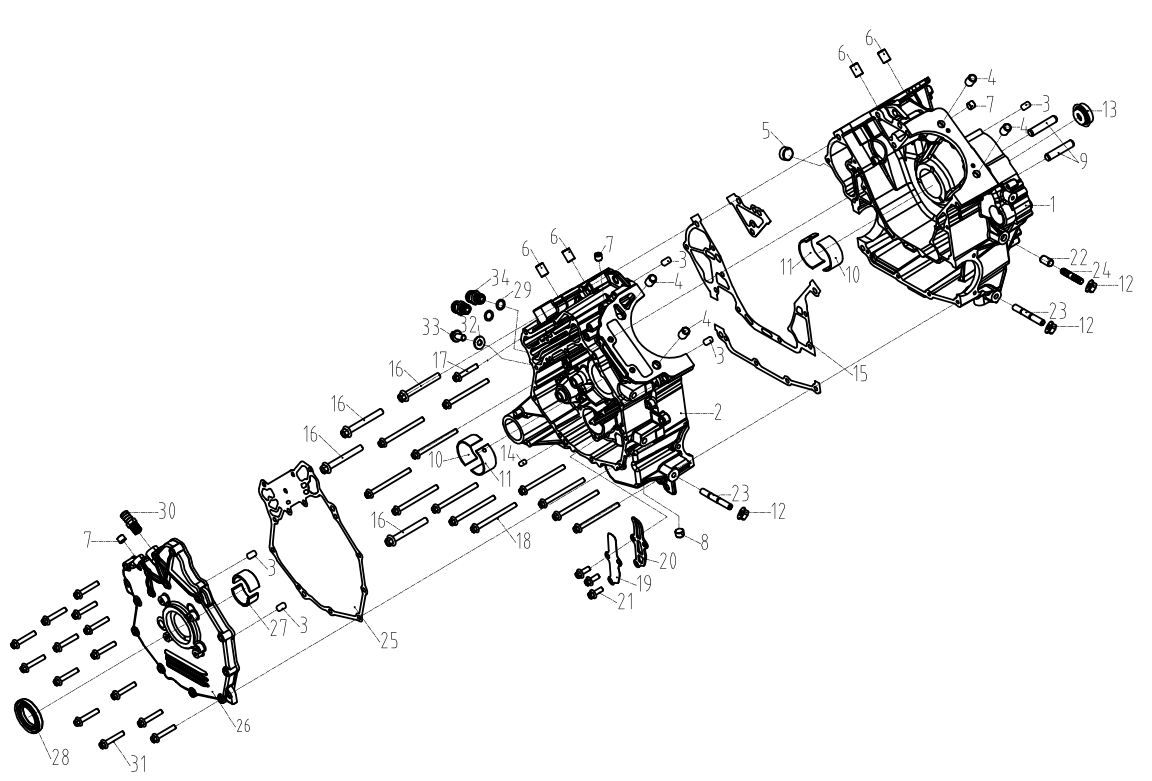 E03. CRANKCASE