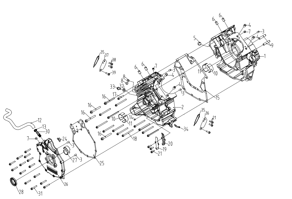 E03. CRANKCASE