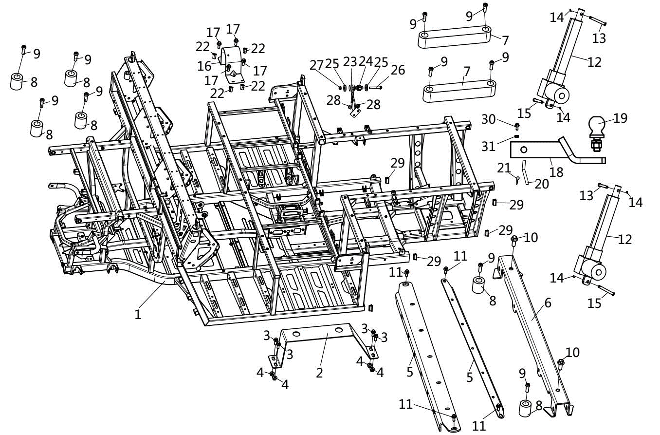 F19. Frame and accessories