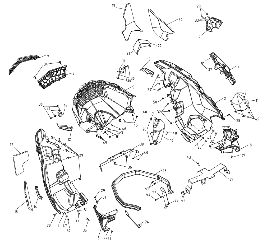 13. Body - Bottom Pan