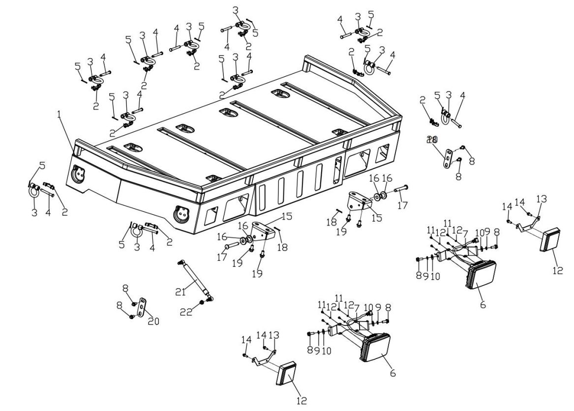 F11-2. Front Rack (2022 model)