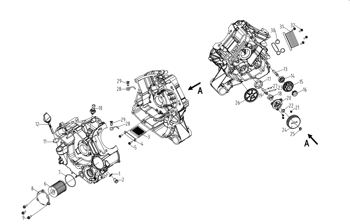 DIAGRAM 2025 AODES ENGINE LUBRIFICATION E06