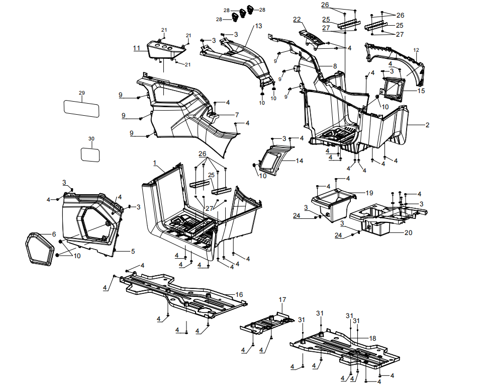 DIAGRAM 2025 AODES FOOT PEDAL F18
