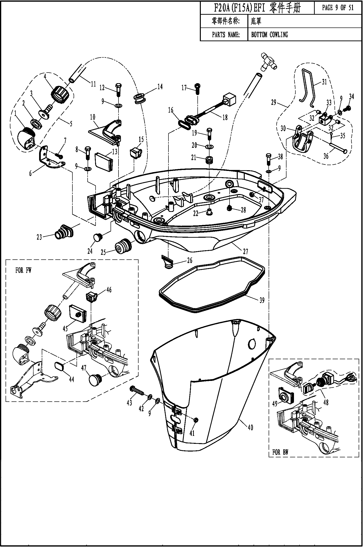BOTTOM COWLING