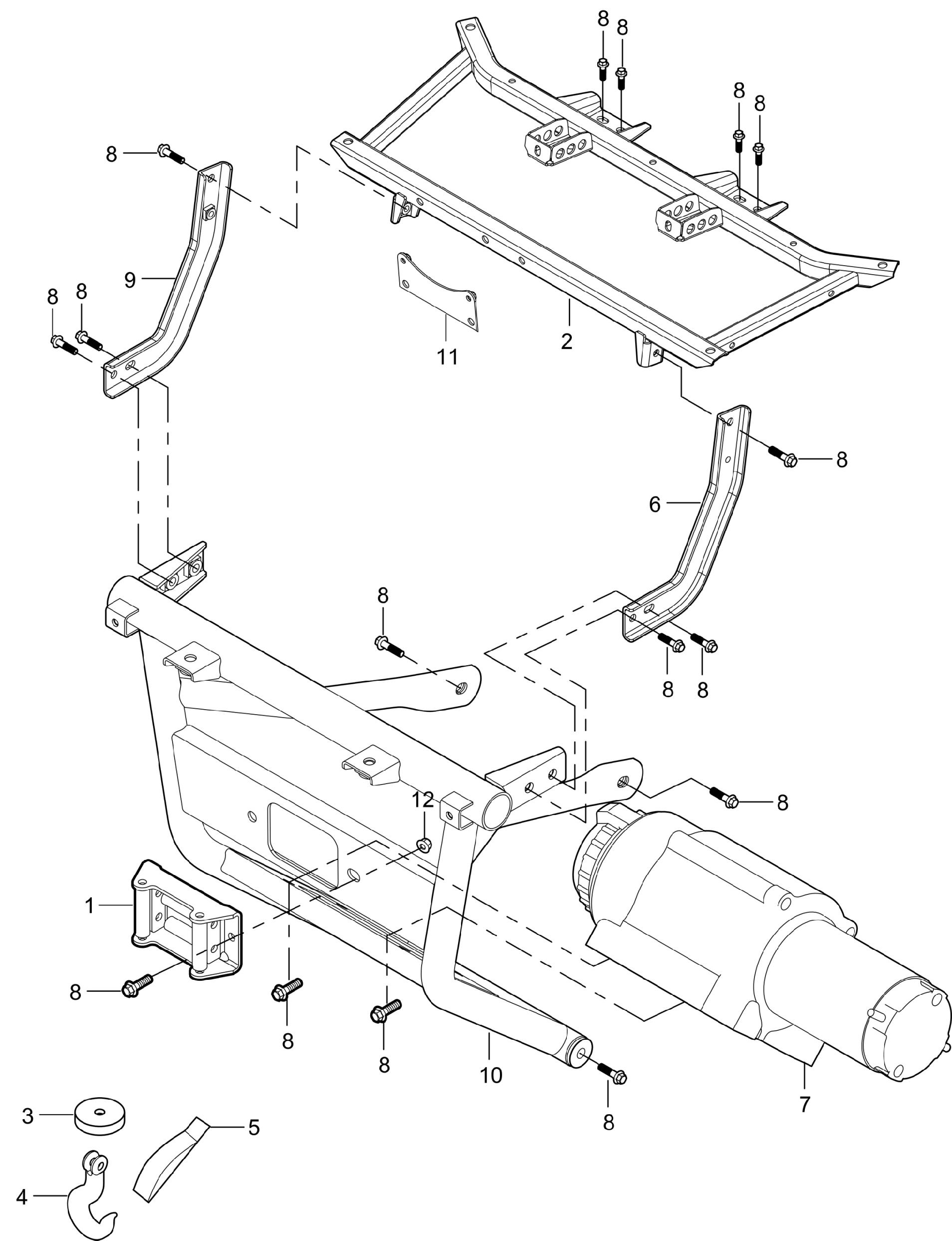 23-2. Front bumper (Options)