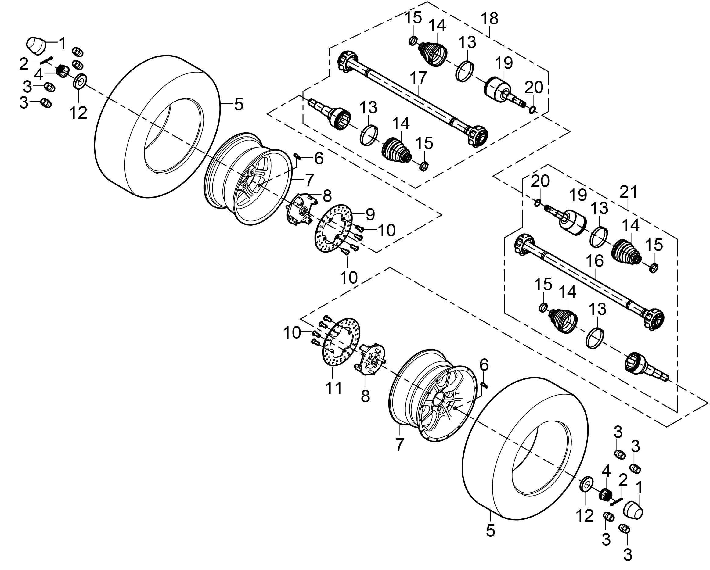REAR DRIVE SYSTEM F04