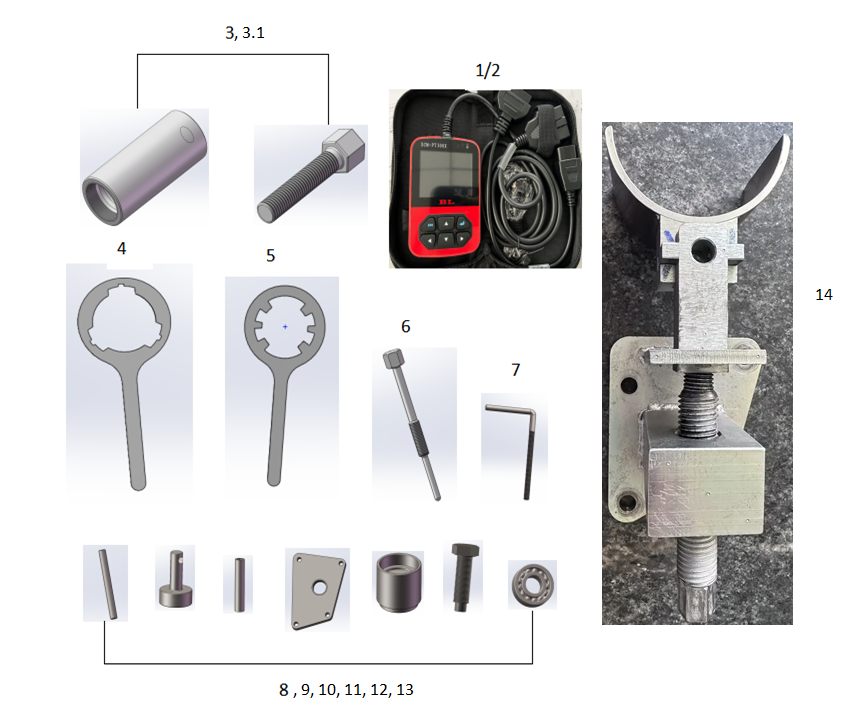 DIAGRAM 2025 AODES TOOL KITS E12