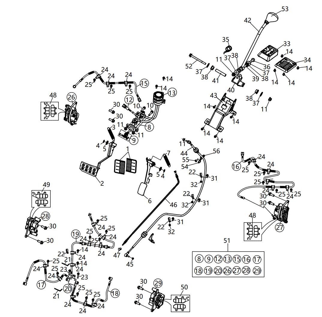 F22. Braking system