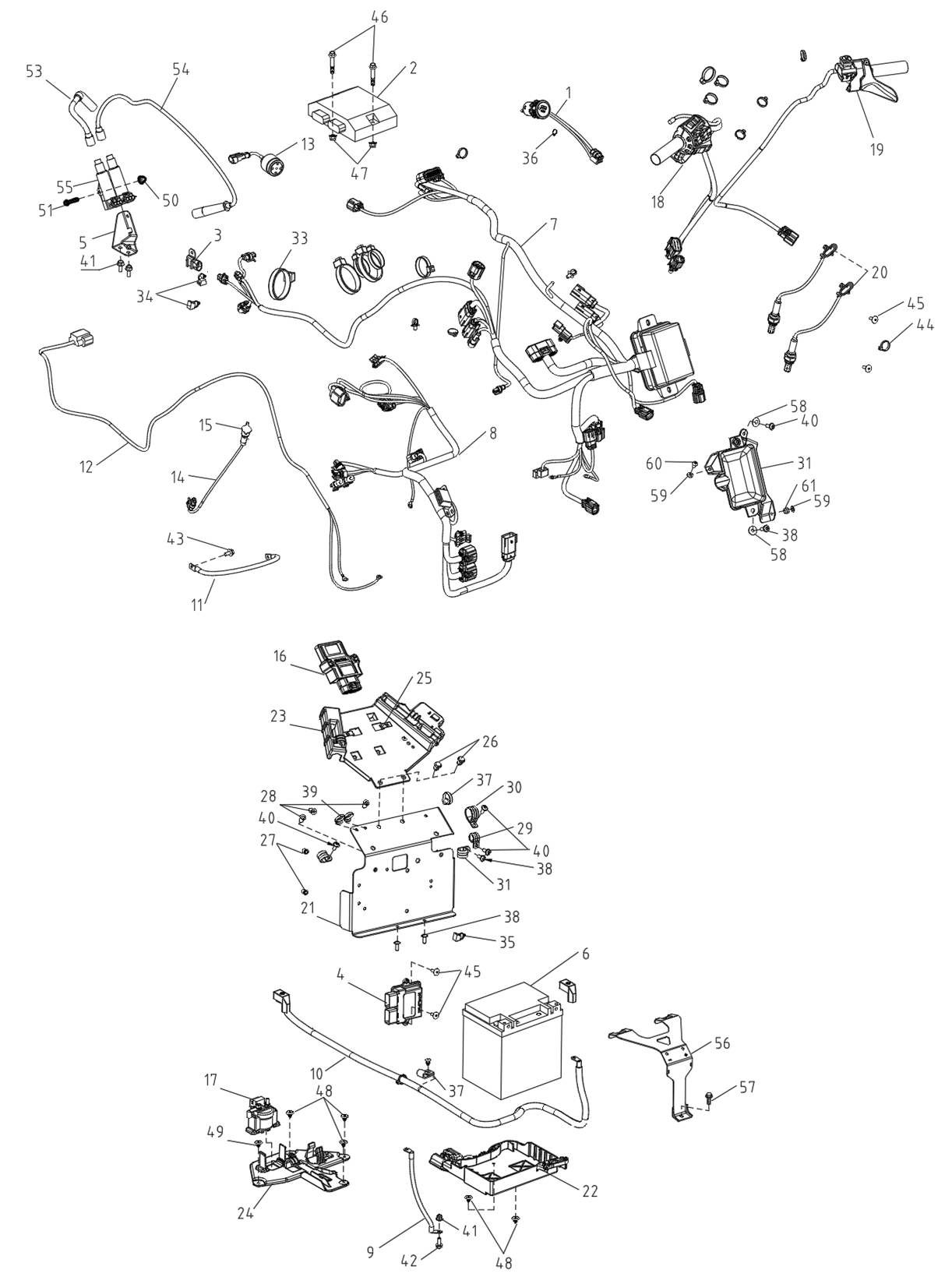 17-3. Electric - Main Harness