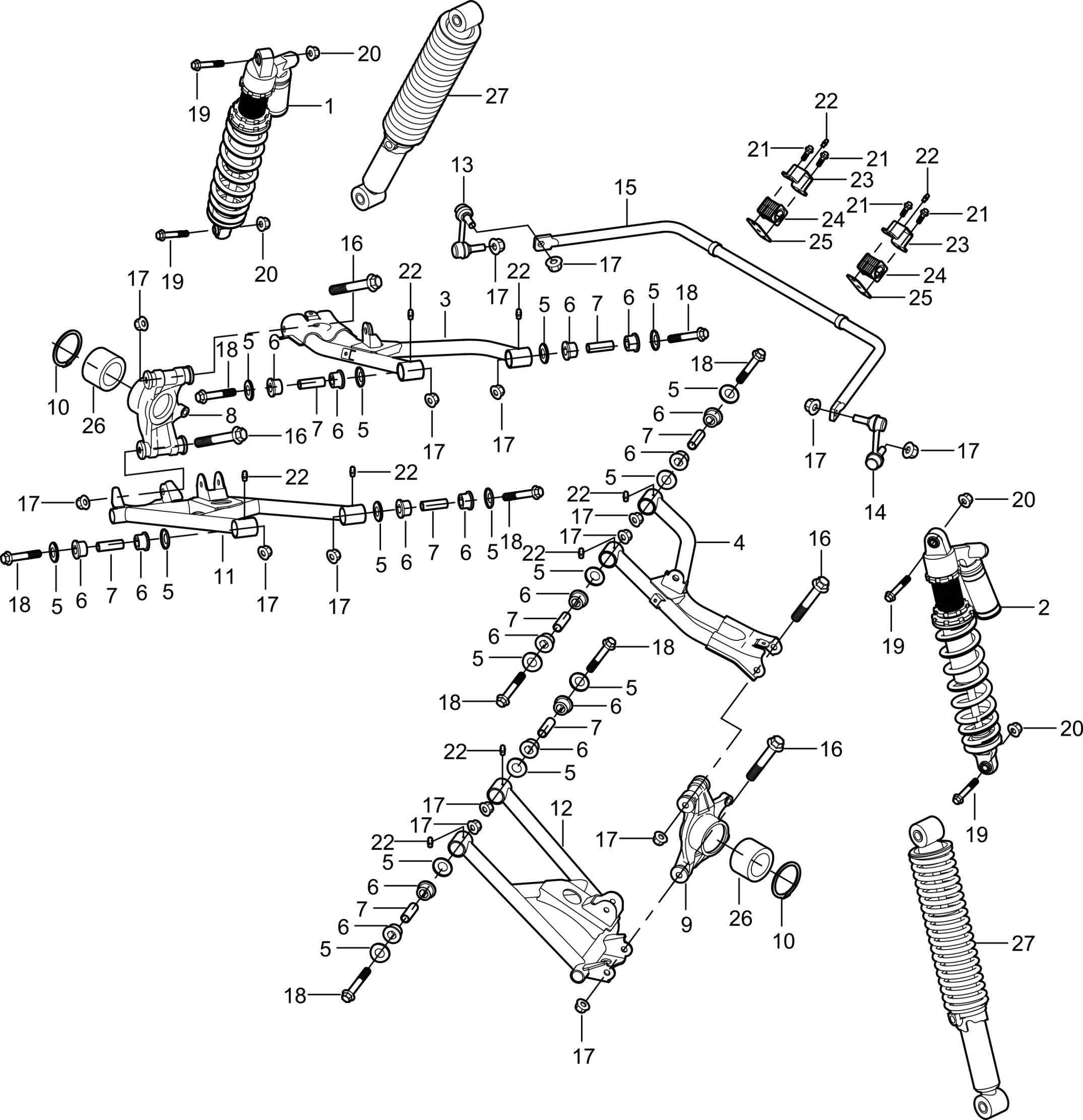REAR SUSPENSION SYSTEM F02