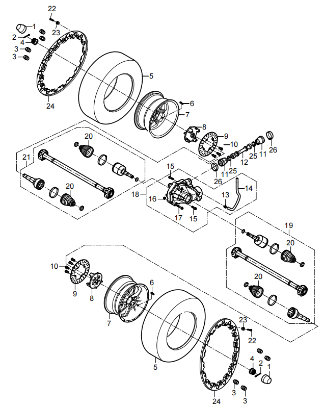 DIAGRAM 2024 AODES FRONT DRIVE SYSTEM F01