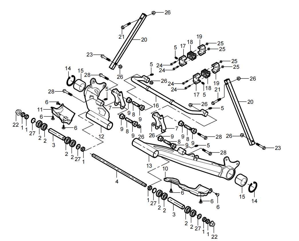 DIAGRAM 2025 AODES REAR SUSPENSION SYSTEM F04