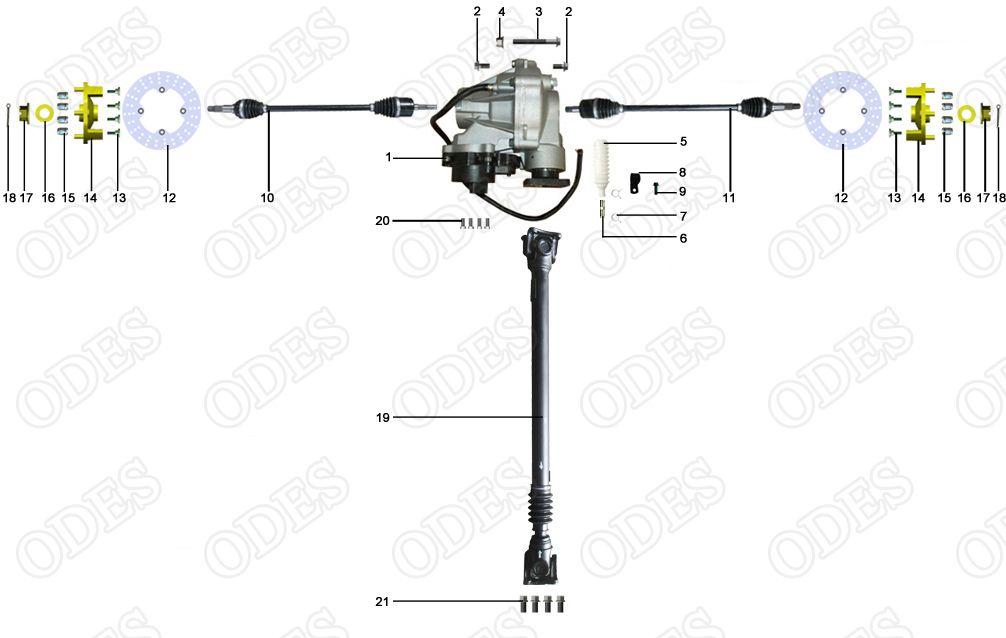 F03. Front drive system