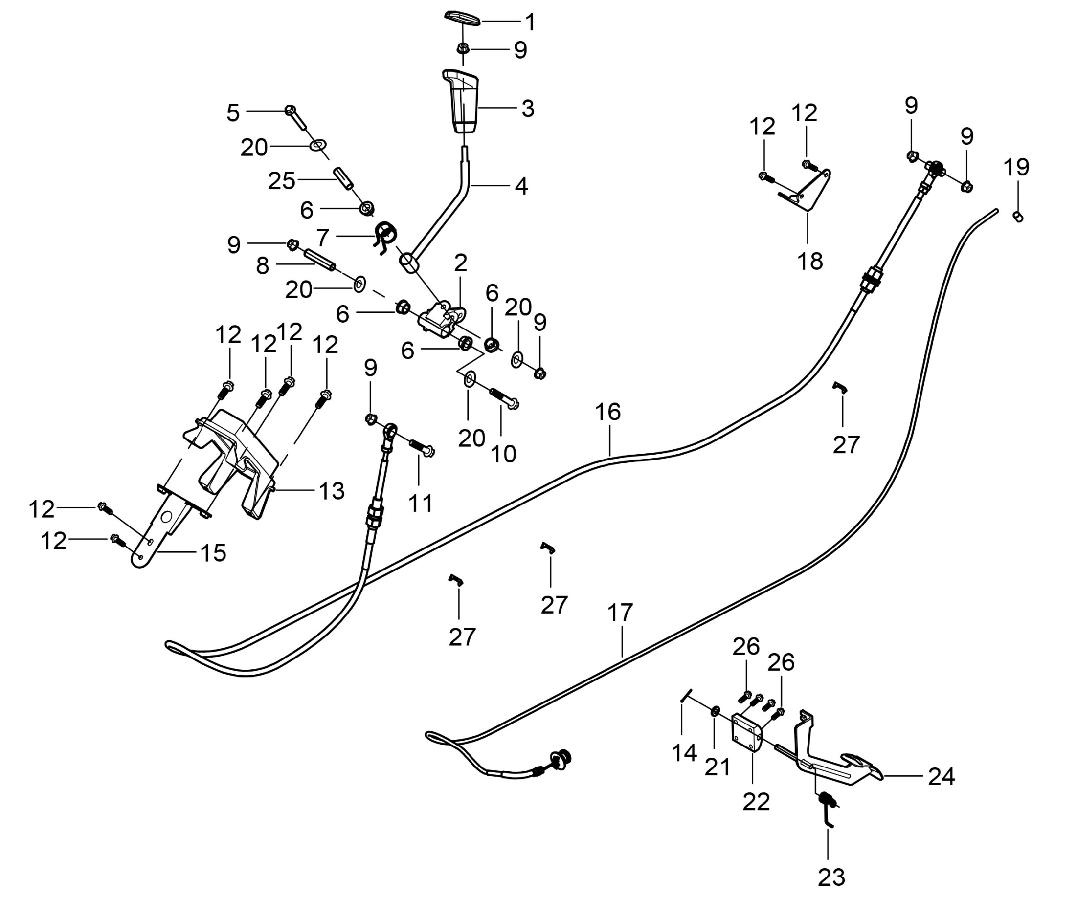 SHIFT AND THROTTLE CONTROL SYSTEM F10
