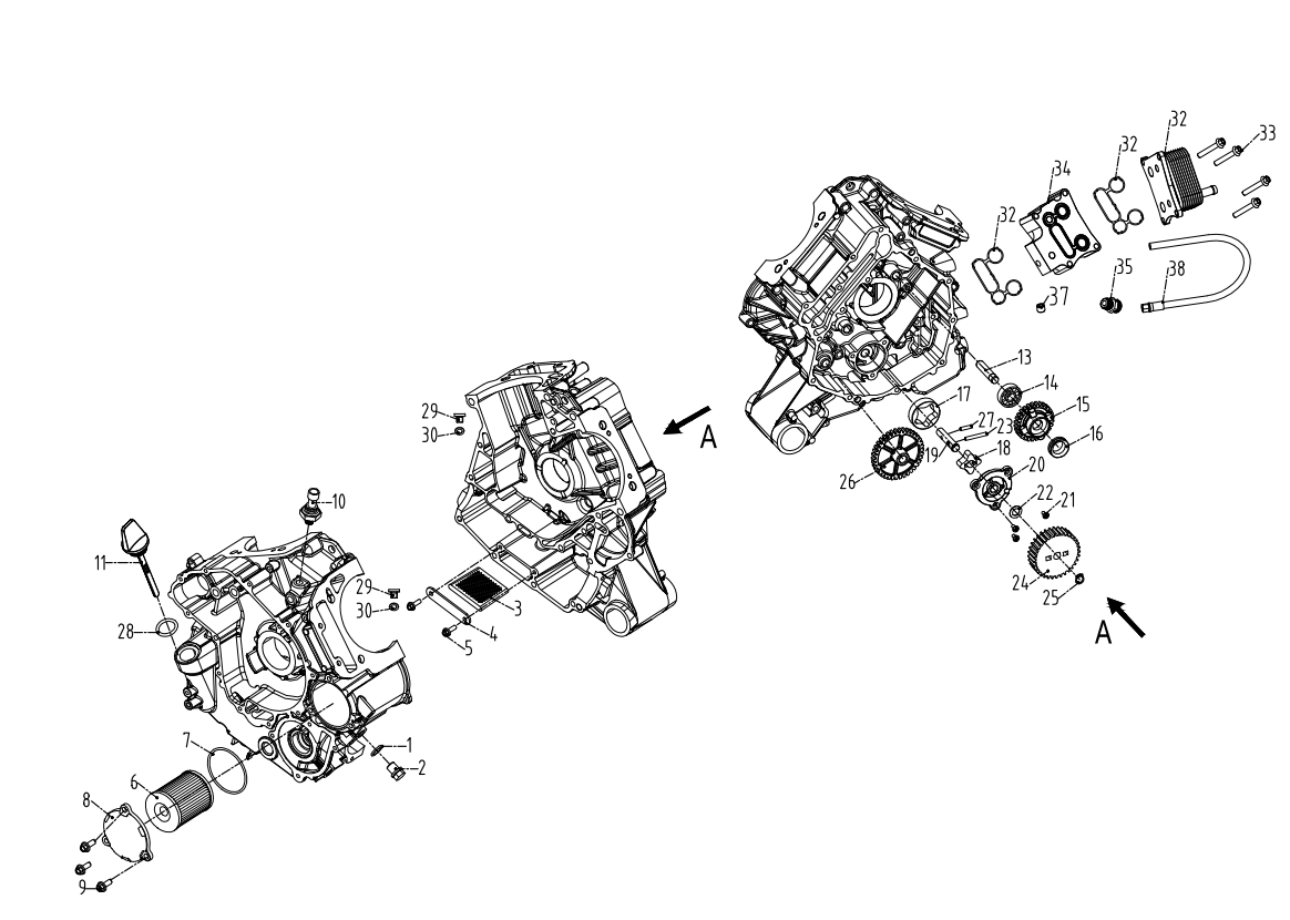 DIAGRAM 2025 AODES ENGINE LUBRIFICATION E06