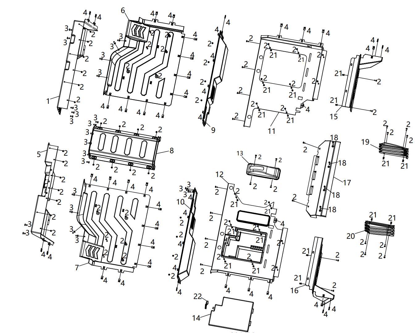 F10. Interior plastic parts