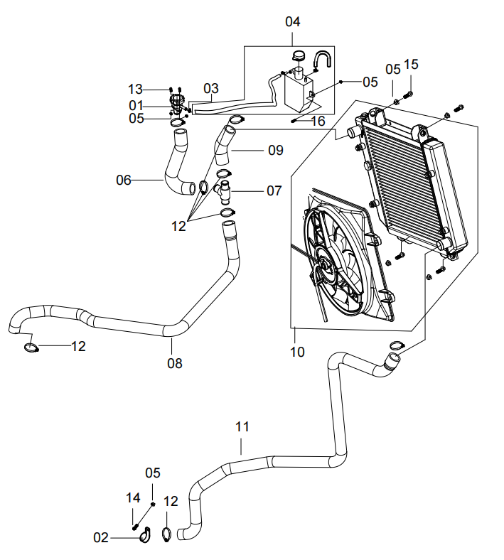 DIAGRAM 2024 AODES COOLING SYSTEM F15
