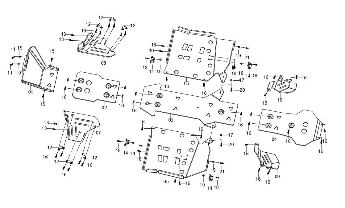 OPTIONAL PARTS-SKID PLATE F24