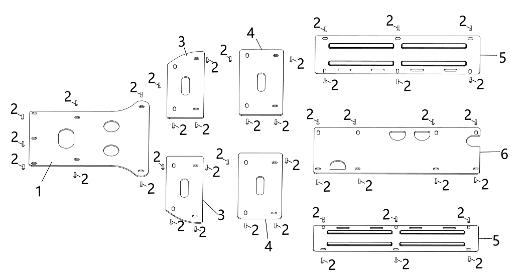 F30. Bottom guard board of body