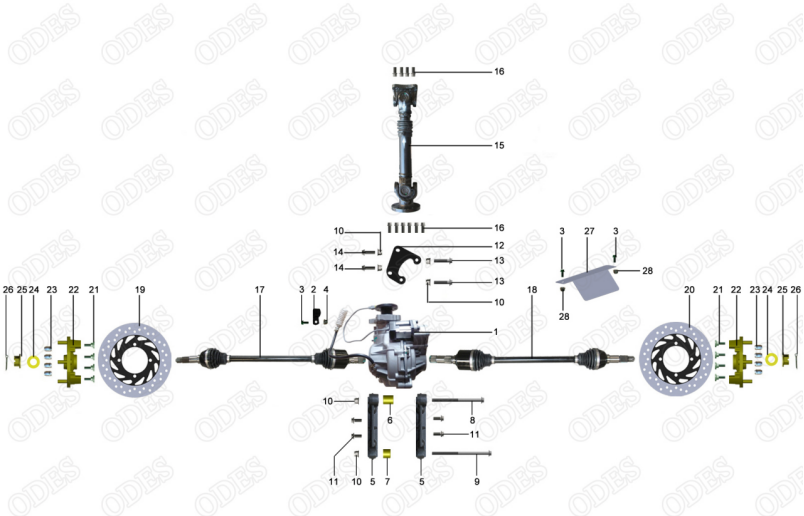 F04. Rear Drive system