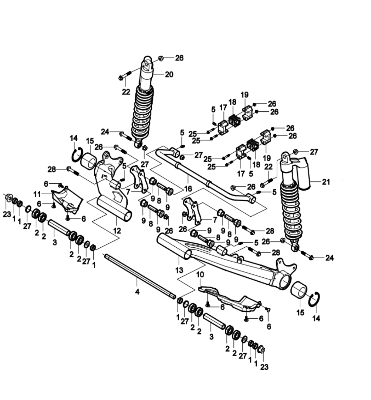 DIAGRAM 2025 AODES REAR SUSPENSION SYSTEM F04