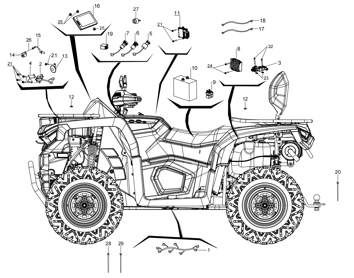 DIAGRAM 2025 AODES ELECTRICAL PARTS F15