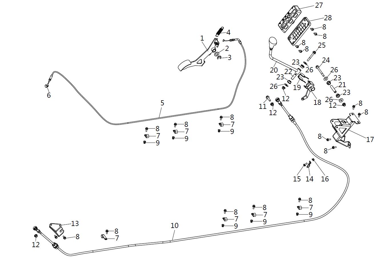 F27. Shift and Throttle