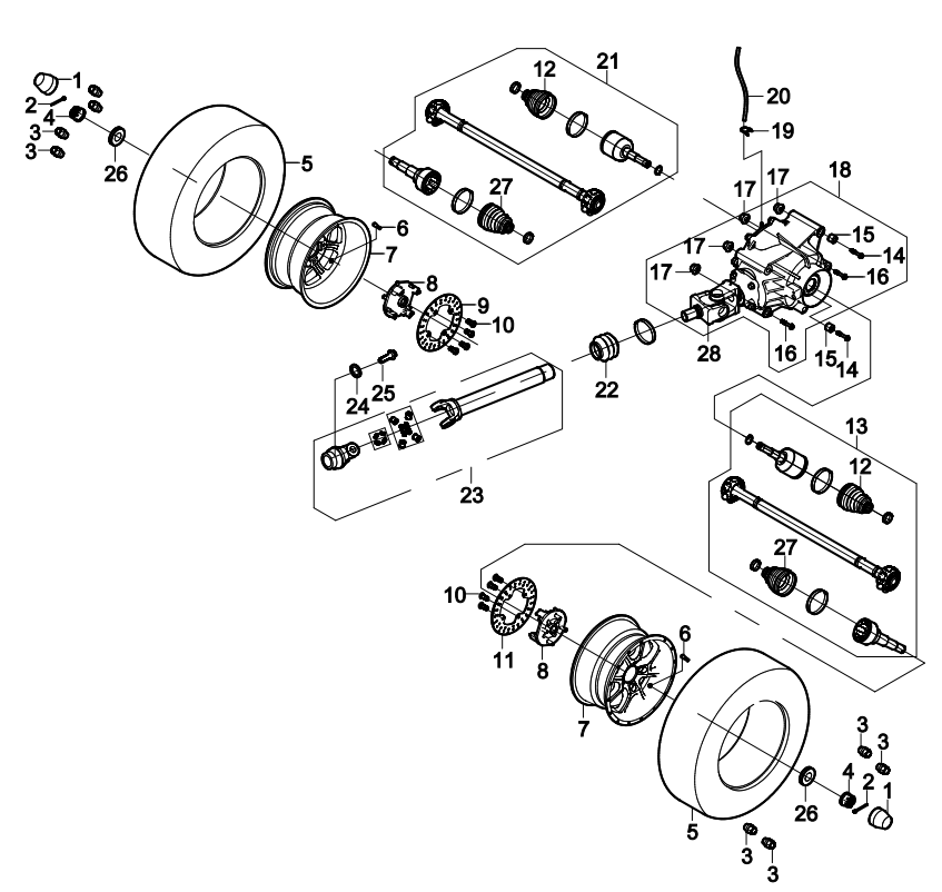 DIAGRAM 2025 AODES REAR DRIVE SYSTEM F02