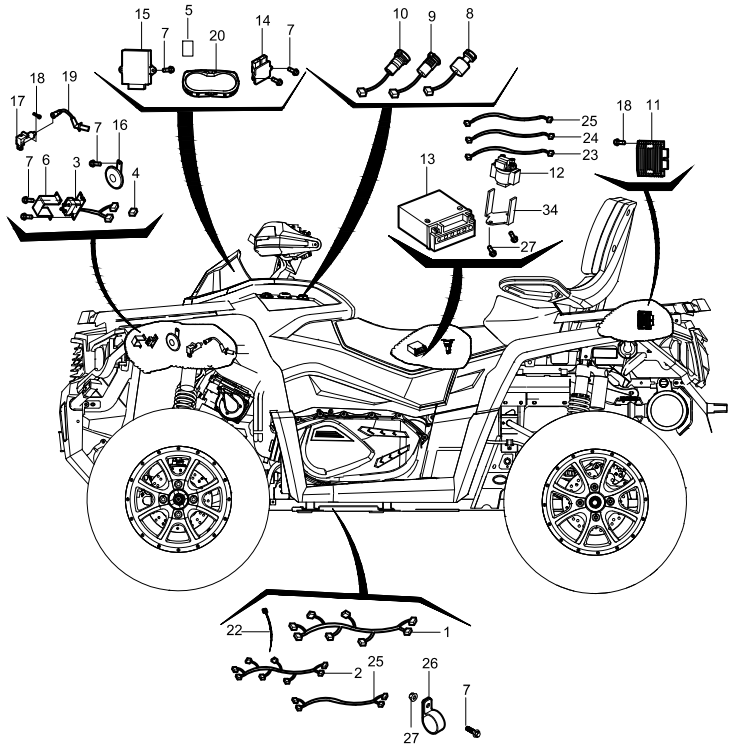 16. Electrical parts
