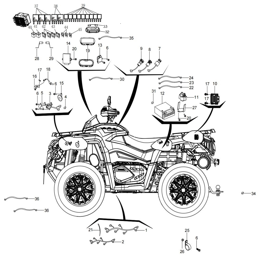 DIAGRAM 2024 AODES ELECTRICAL PARTS F16