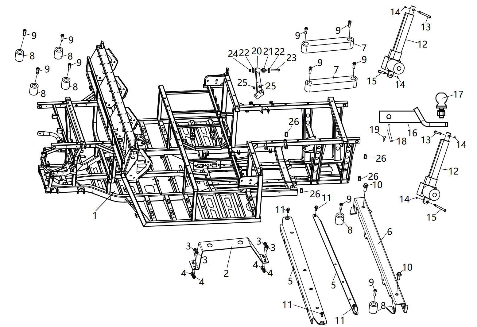 F20. Frame and accessories