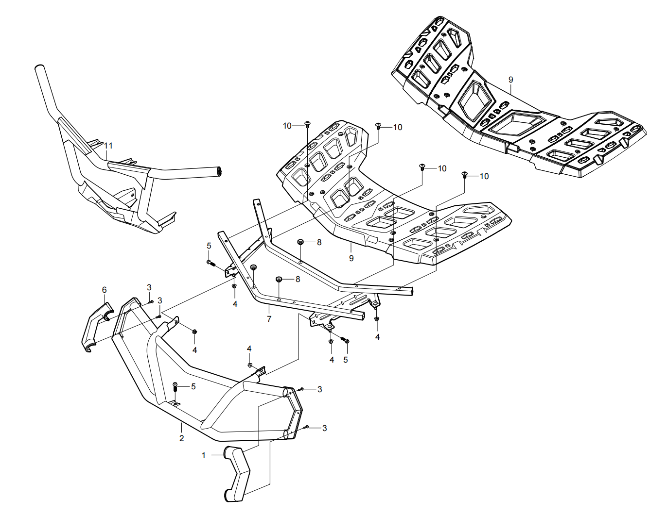 F21.  FRONT RACKS&FRONT BUMPER