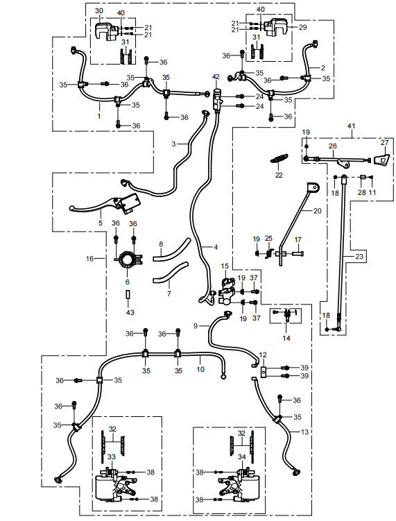 12. Brake system (long version)