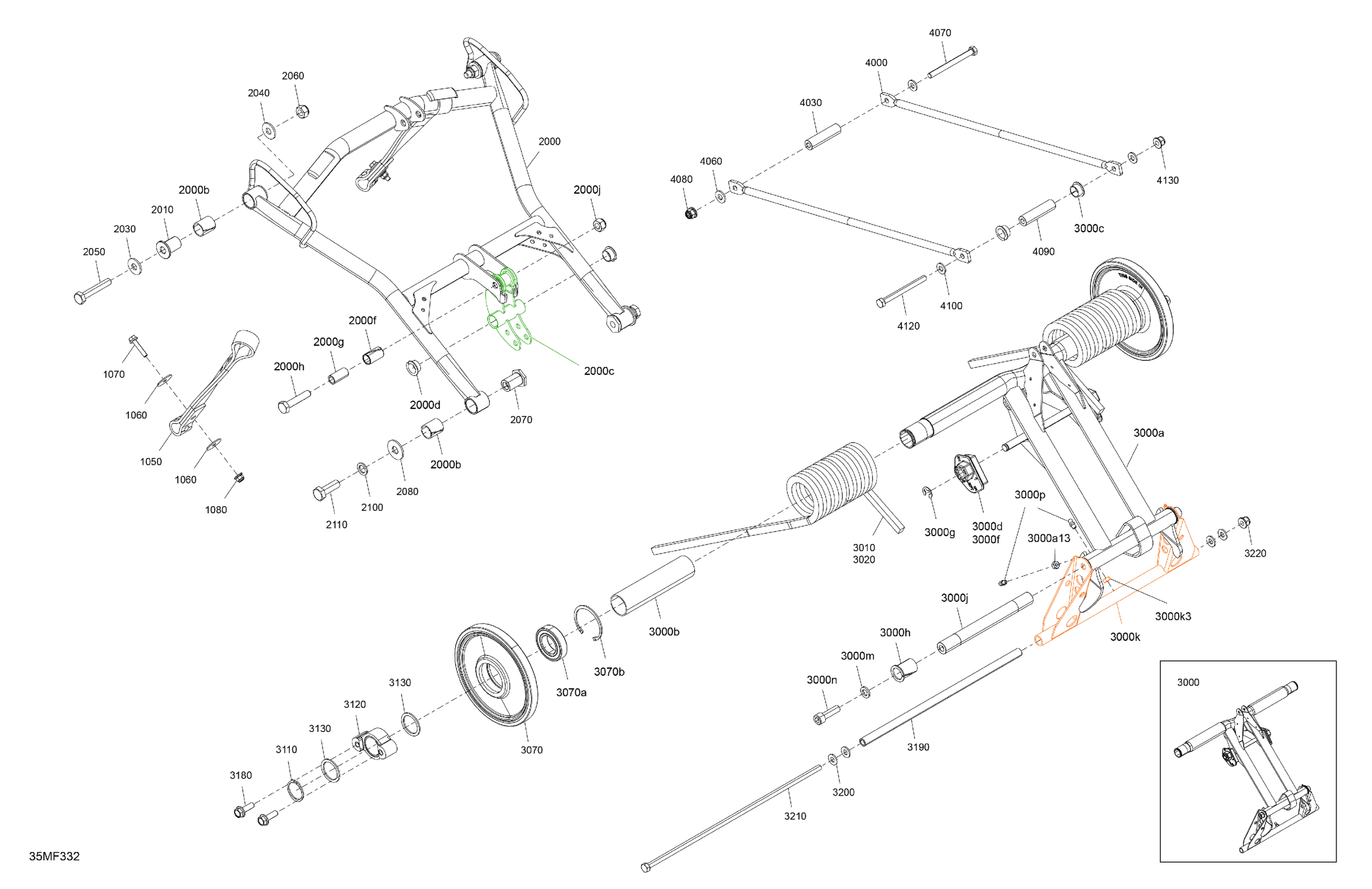 Suspension - Rear - Upper Section