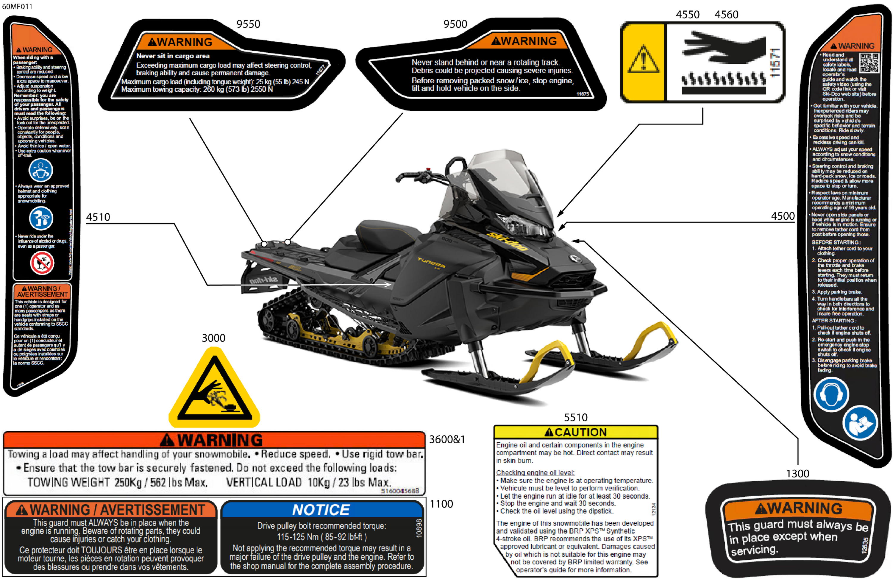 Body - Warning Decals