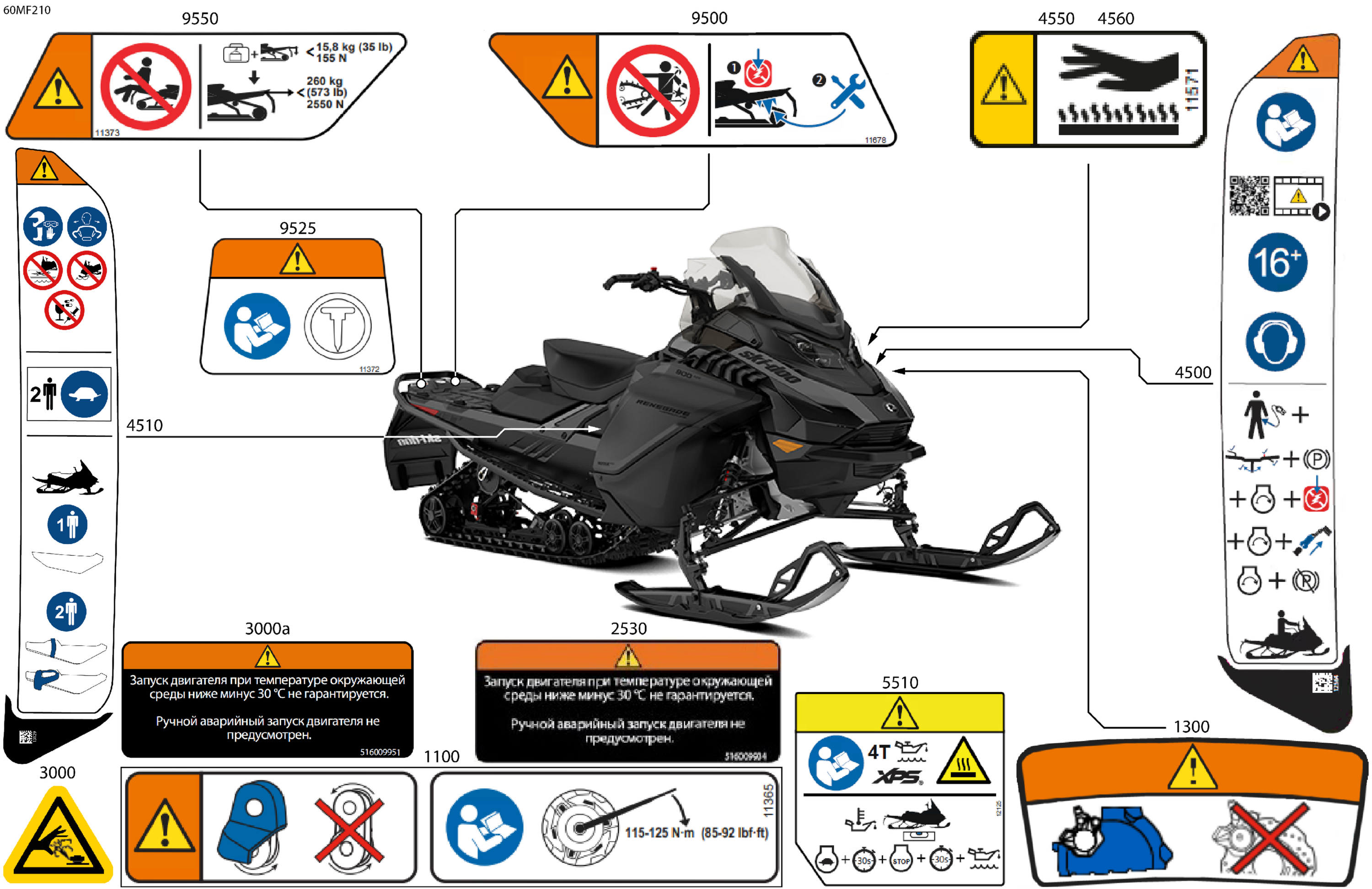Body - Warning Decals