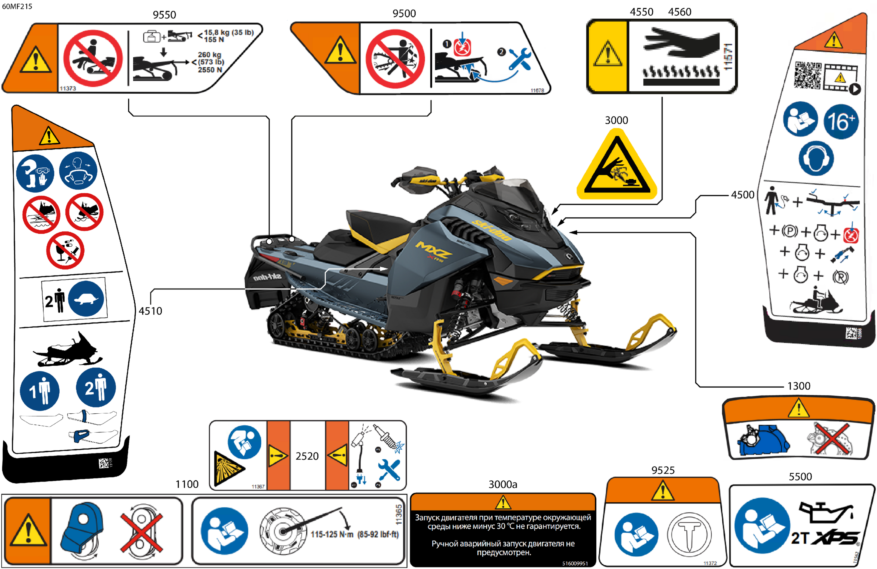 Body - Warning Decals
