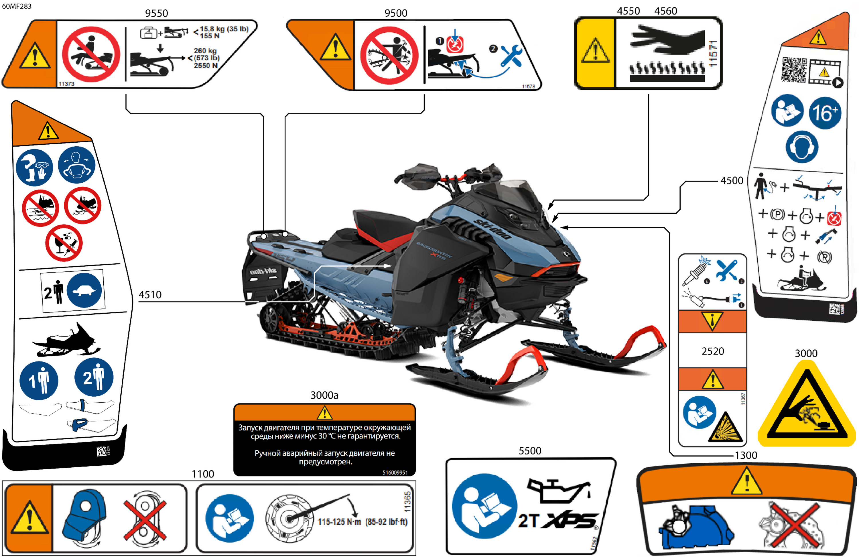 Body - Warning Decals
