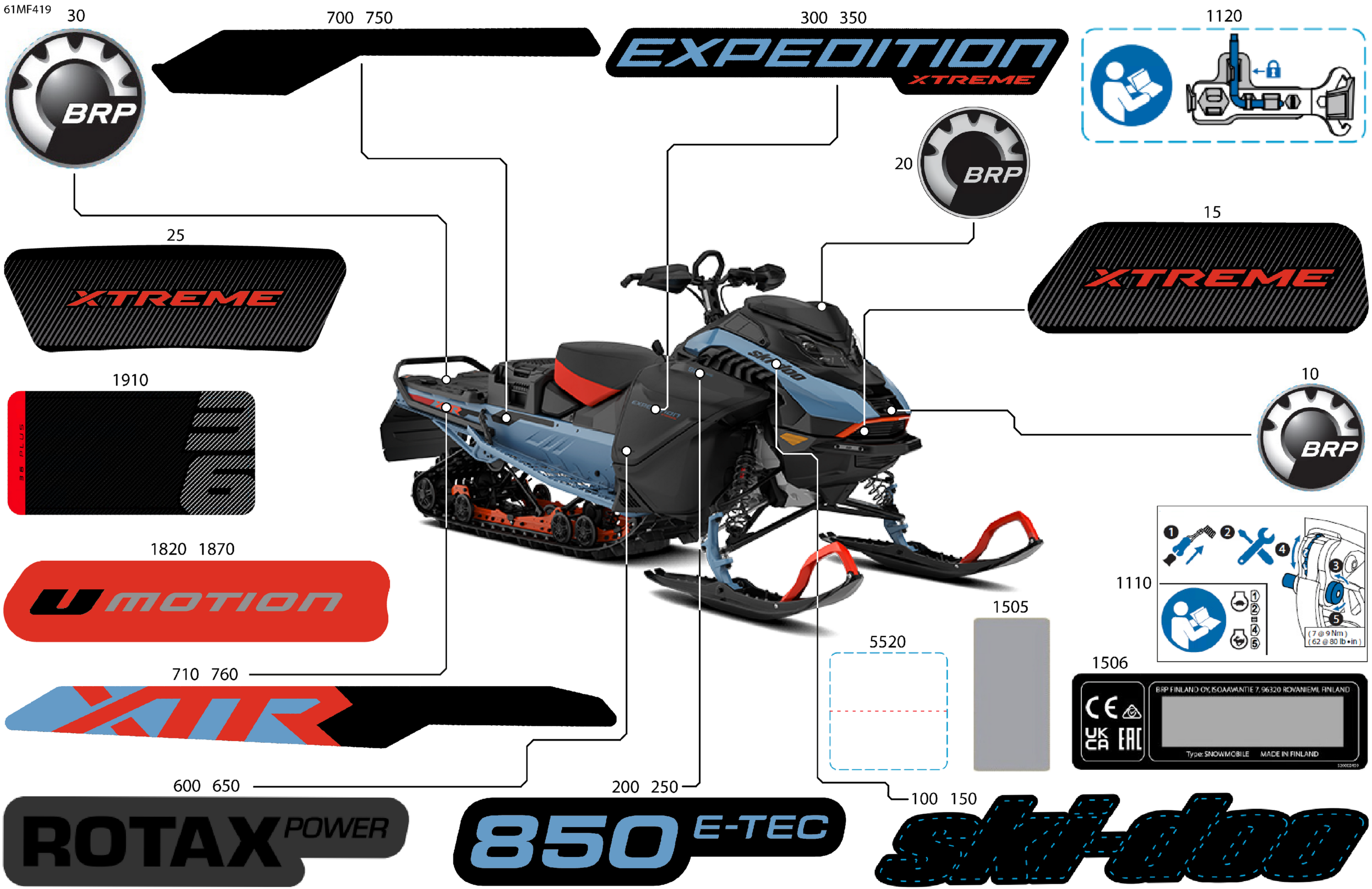 Схема узла: Body - Decals