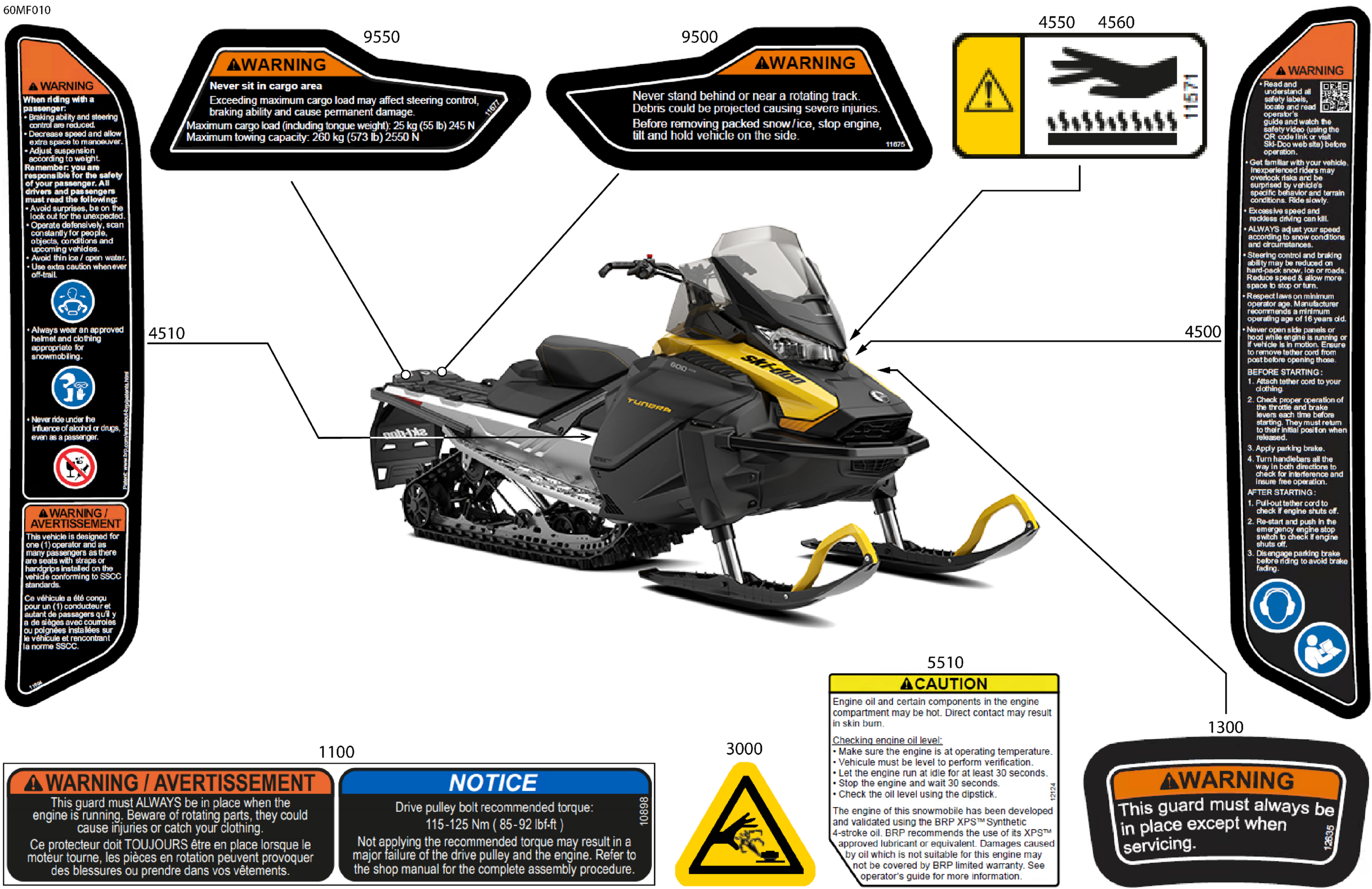 Body - Warning Decals