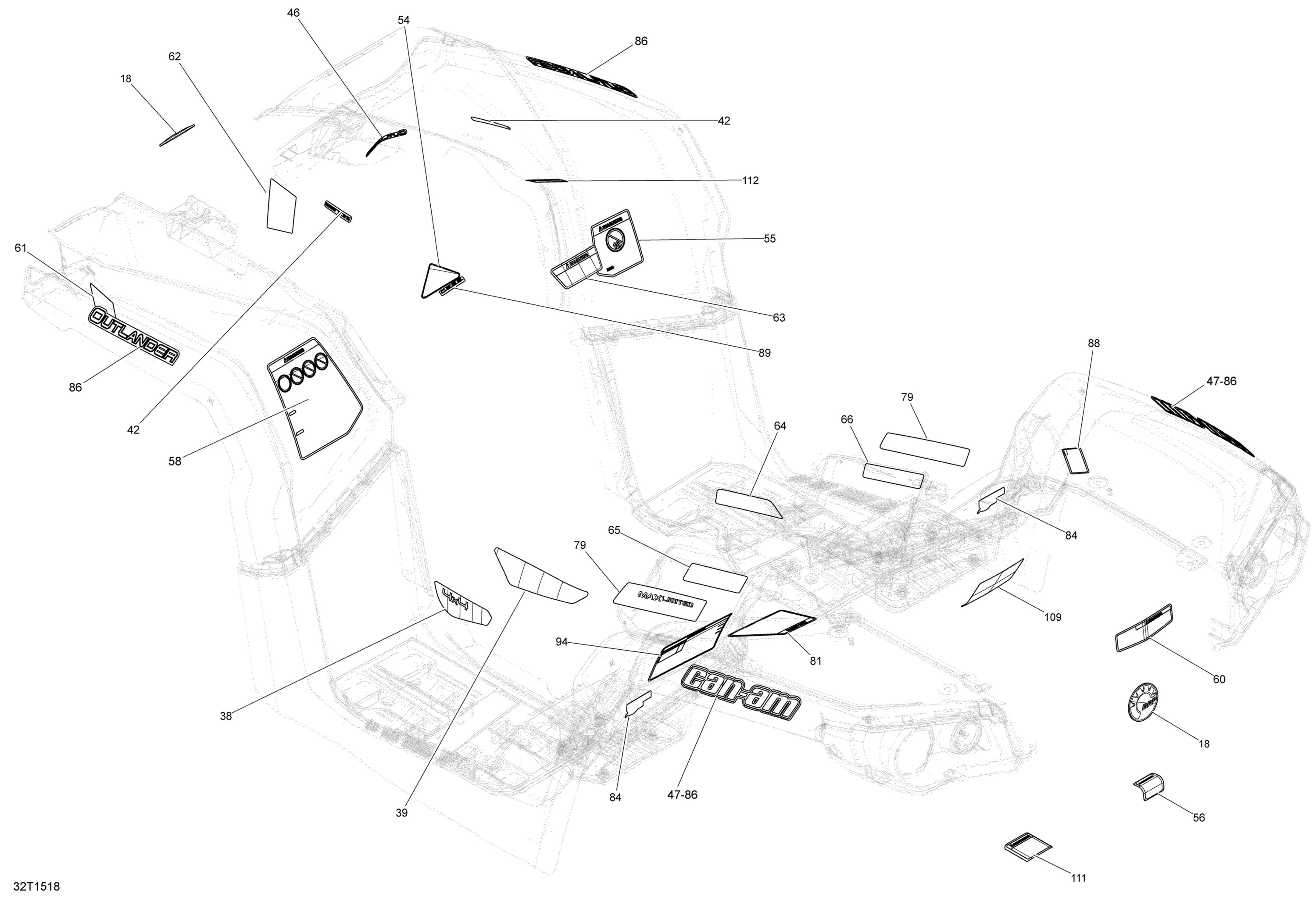 Схема узла: Decals _32T1518