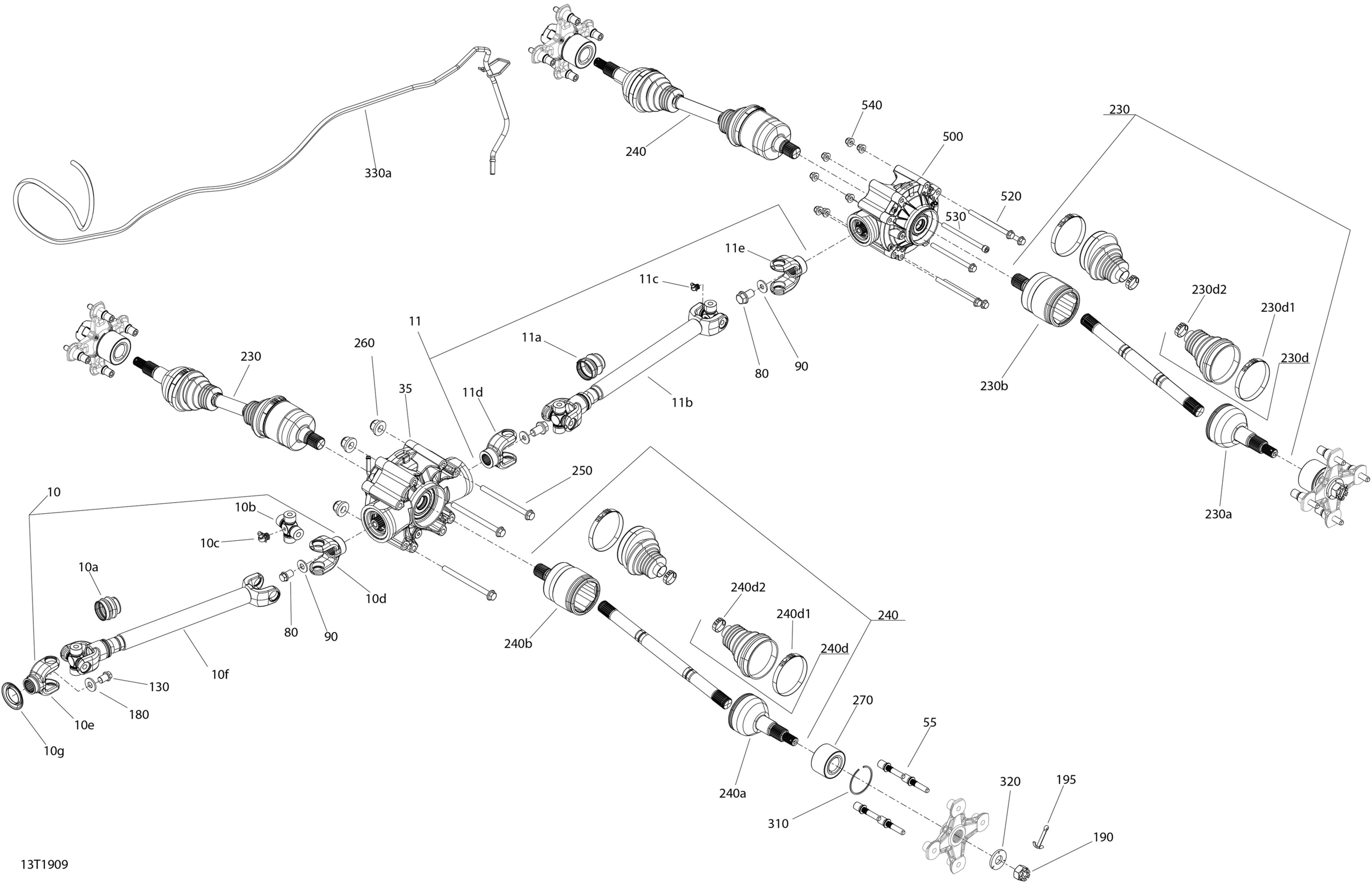 Rear Drive - Common Parts