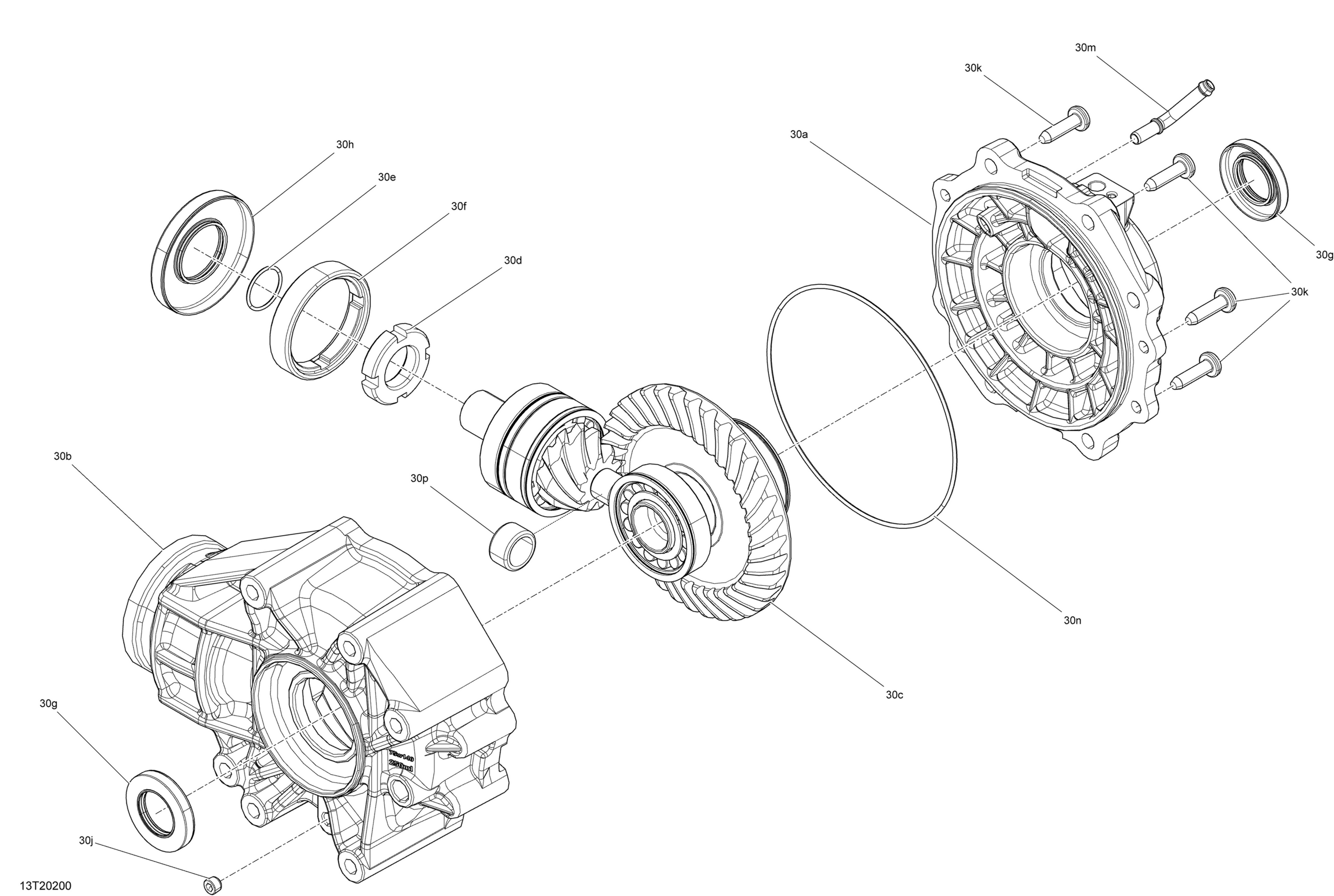 Rear Drive - Differential Parts