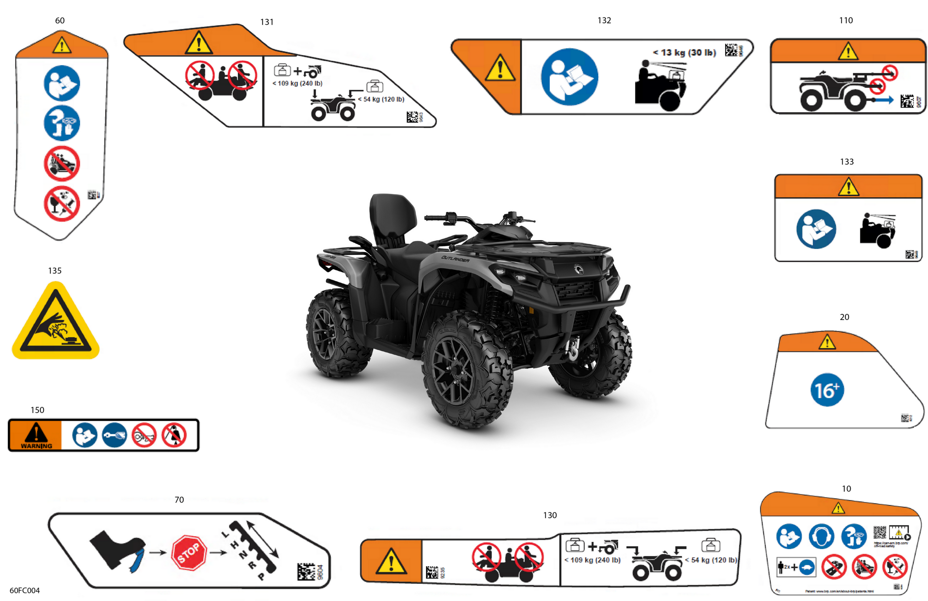 Body - Warning Decals