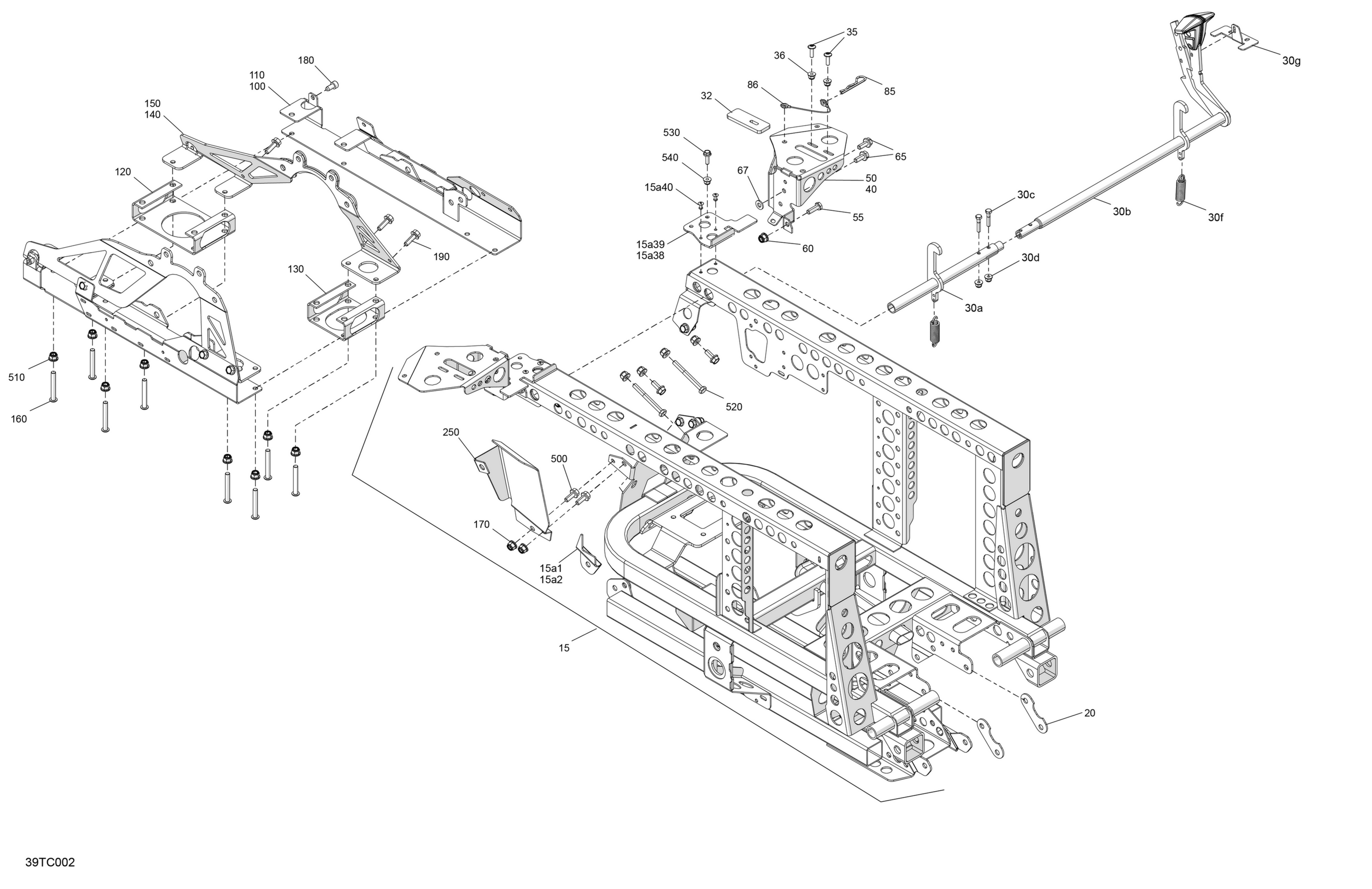 Frame - Rear Section